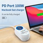 2025 Wireless 140W GaN USB Type C PD 100W Charger Fast Charging for Multiple Phones Tablets Multifunction USB Computer Charger