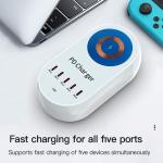 2025 Wireless 140W GaN USB Type C PD 100W Charger Fast Charging for Multiple Phones Tablets Multifunction USB Computer Charger