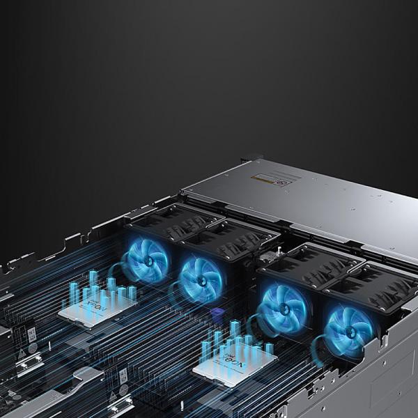 FusionServer 5288 V7 New-Generation 4U 2-Socket GPU Rack Server in Stock  5288 V7 X Fusion