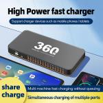 Factory New 360W High Power PD Charger15 Ports Multi USB Charger for USB Fast Phone Charger Station Quick Charge Dock UK/EU/US