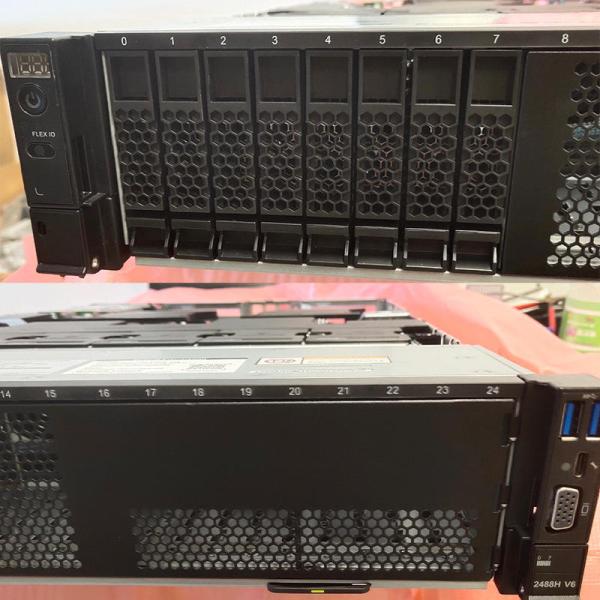 2488HV6 Server 2U Rack-mounted AI Computing Power GPU Deep Learning 2 Gold Medals 5318H 36C 2.5G Dual Power 64G 2 600G SAS