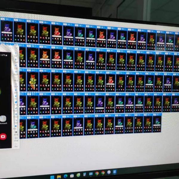 Android Phone Farm Set Kit Box case for samsung Phone Farm Box s8/s8+(4+64）