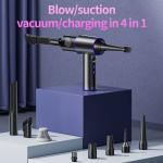 2025 Newest Rechargeable Auto Portable Vacuum Cleaner for Car Wireless Handheld Vacuum Cleaner Strong Power Cleaner for Home